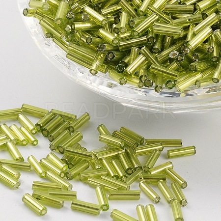Glass Bugle Beads X-TSDB6mm24-1