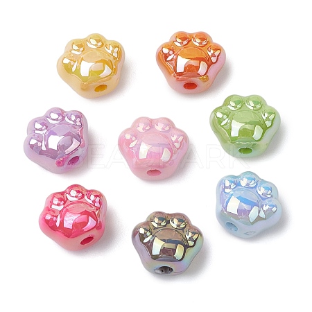 UV Plating Acrylic Beads PACR-M005-08-1