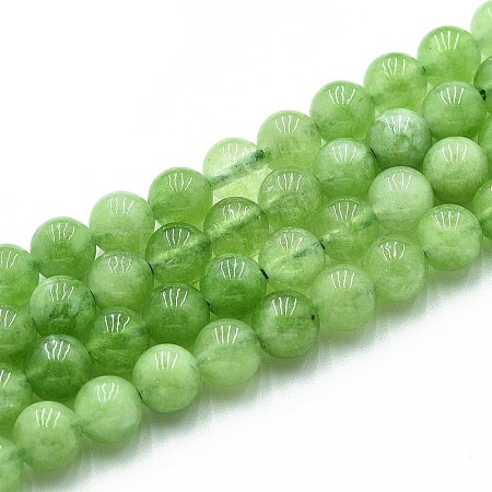 Natural Quartz Beads Strands G-N355-6mm-33-1