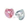 UV Plating Transparent Acrylic Beads MACR-C036-10-2
