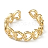 Brass Cuff Rings RJEW-L100-017-3