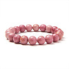 SUNNYCLUE Natural Rhodochrosite Round Beads Stretch Bracelets BJEW-PH0001-8mm-13-2