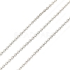 Rack Plating Brass Cable Chains CHC-M001-02-P-1