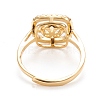 Brass Finger Ring & Pendants & Stud Earrings Findings KK-K243-02G-3