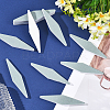 20Pcs PVC Sponge Silver Polishing Strips PVC-SC0001-18-5