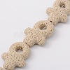 Synthetic Lava Rock Bead Strands G-N0094-17-1