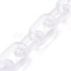 Handmade Transparent Acrylic Cable Chains AJEW-JB00575-08-1