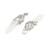 Natural Quartz Crystal Pendants G-M450-01P-12-2