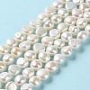 Natural Cultured Freshwater Pearl Beads Strands PEAR-E018-70-2