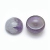 Natural Amethyst Cabochons G-P393-R14-10mm-2