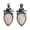 Natural Rose Quartz Pendants GG-CBACC2B-05AS-04-1