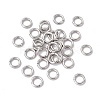 304 Stainless Steel Closed Jump Rings STAS-C040-01K-P-1
