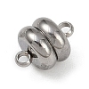 304 Stainless Steel Magnetic Clasps STAS-C127-08P-1