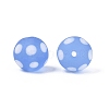 Frosted Handmade Lampwork Beads LAMP-Q039-10G-3
