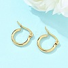 Ion Plating(IP) 304 Stainless Steel Hoop Earrings X-EJEW-N0016-11G-A-1