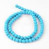 Synthetic Turquoise Beads Strands TURQ-G106-6mm-02F-2