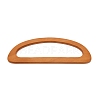 D-shape Wooden Bag Handles DIY-WH0185-34B-1
