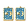304 Stainless Steel Pendants STAS-A124-17B-G-1