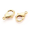 Brass Lobster Claw Clasps KK-YW0004-01E-G-2