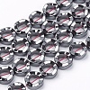 Non-magnetic Synthetic Hematite Beads Strands G-Q895-9-1