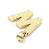 Ion Plating(IP) 316L Surgical Stainless Steel Pendants STAS-Q247-01G-23-3