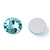 Glass Flat Back Rhinestone Cabochons RGLA-S002-20SS-11-2