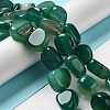 Natural Agate Beads Strands G-H295-D01-3