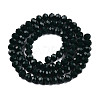 Opaque Solid Color Glass Beads Strands EGLA-A034-P2mm-D12-3