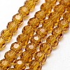 Glass Beads Strands X-EGLA-J042-6mm-04-1