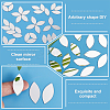 100Pcs Self-Adhesive Acrylic Mosaic Tiles DIY-OC0012-59A-4
