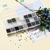 600G 24 Colors Glass Seed Beads SEED-JP0008-01-3mm-5