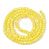 Electroplate Glass Beads Strands EGLA-A044-P1mm-B04-3