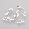 Tibetan Style Hook and Eye Clasps K08ZJ021-1