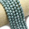 Natural Malaysia Jade Beads Strands G-L645-A01-4mm-12-3