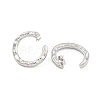 Non-Tarnish Ring 304 Stainless Steel Ear Studs EJEW-L290-004P-2