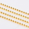 Iron Ball Bead Chains CHB001Y-G-1