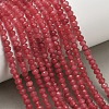Dyed Natural White Jade Beads Strands GG-CBAF9EE-A05-3x4mm-1