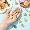 30Pcs Opaque Acrylic Beads SACR-CJ0011-89-4