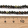 Natural Seraphinite Beads Strands G-RM2025-A42-3mm-5