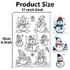 Plastic Stamps DIY-WH20018-0233-2