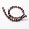 Natural Obsidian Beads Strands G-D838-6mm-01-2