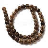 Tibetan Style dZi Beads Strands TDZI-NH0001-A02-02-2