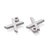 Tarnish Resistant 304 Stainless Steel Pendants STAS-A045-05P-2
