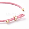 Braided Nylon Cord Bracelet Making MAK-A017-D02-4