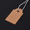 Kraft Paper Tags X1-AJEW-C019-01-4