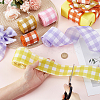5Rolls 5 Colors Linen Ribbon OCOR-PH0006-73-3