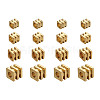 Brass Spacer Beads KK-PJ0001-12G-10