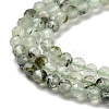 Natural Prehnite Beads Strands G-G140-A19-03-4