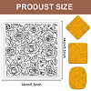 Silicone Clay Texture Mat AJEW-WH0447-009-2