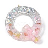 Resin Pendants RESI-B029-01P-Q-1
